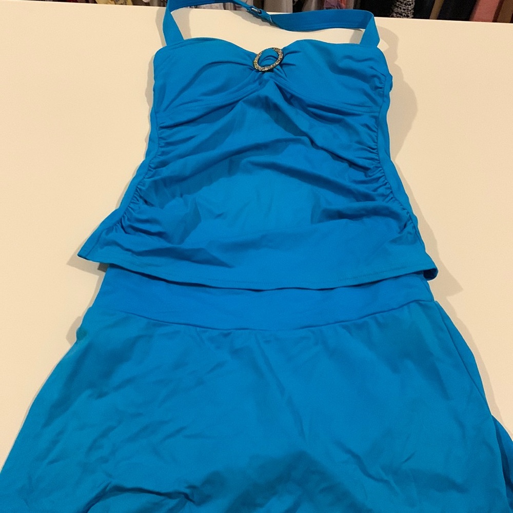 Lands End two piece swimsuit
